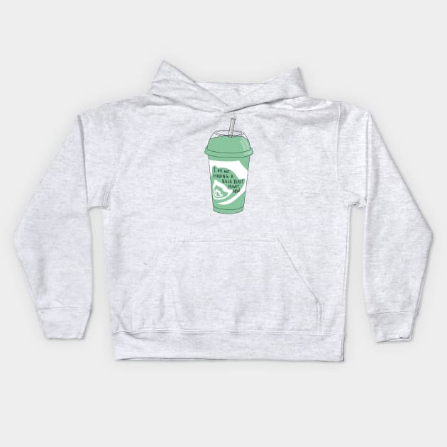 Not Having A Baja Blast Right Now Kids Hoodie by ShayliKipnis